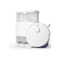 ECOVACS N30 PRO OMNI Aspirateur Robot avec Station OMNI tout-en-un, 10000Pa, Robot Aspirateur Laveur avec Brosse ZeroTangle 2.0, Nettoyage à l'eau chaude 60℃, Nettoyage Humide adaptatif TruEdge, Blanc : Cuisine et Maison