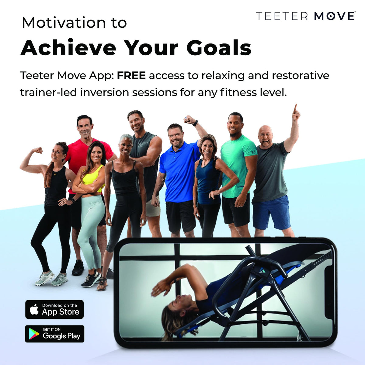 Teeter FitSpine Inversion Deluxe FDA Registered