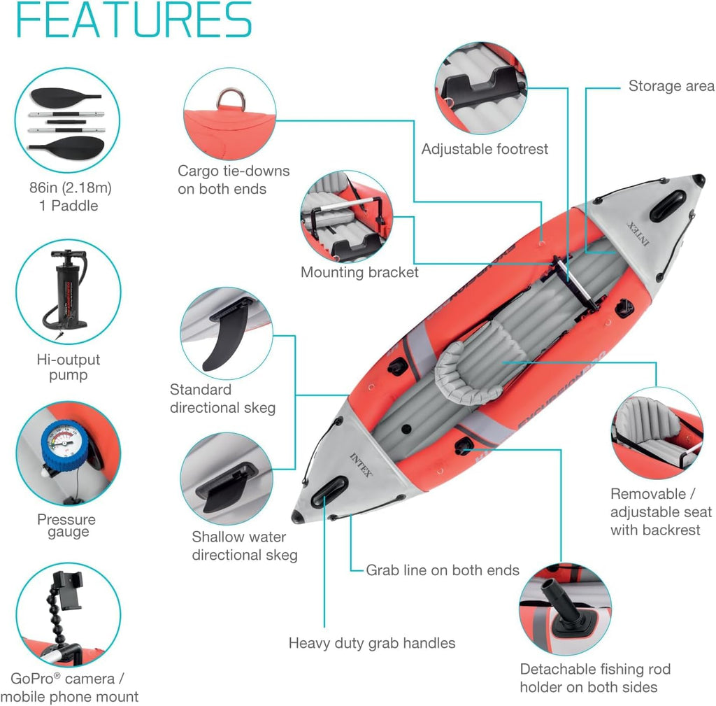 Intex Excursion Pro Kajak-Set