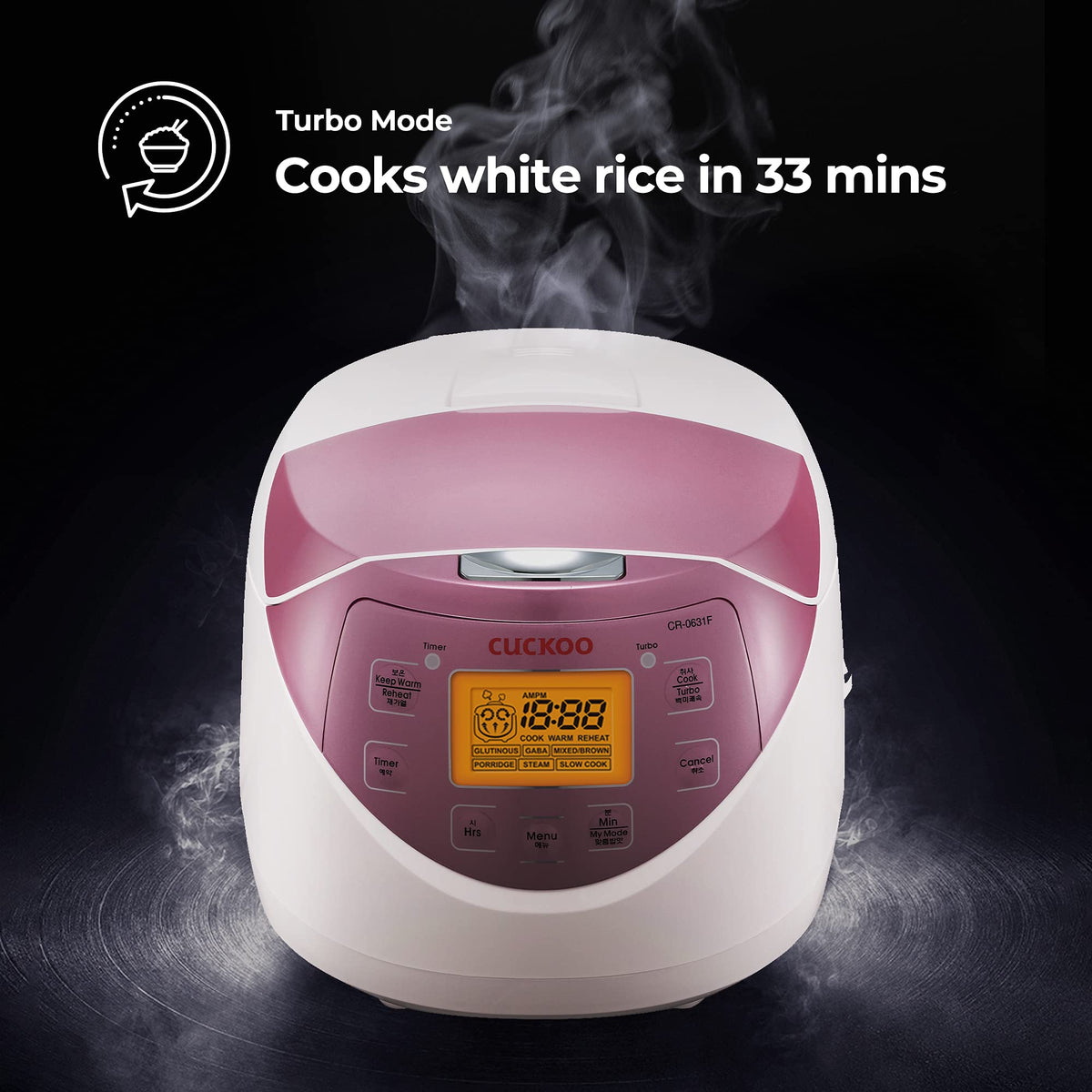 Cuckoo CR 0631F Cooker Uncooked Liters