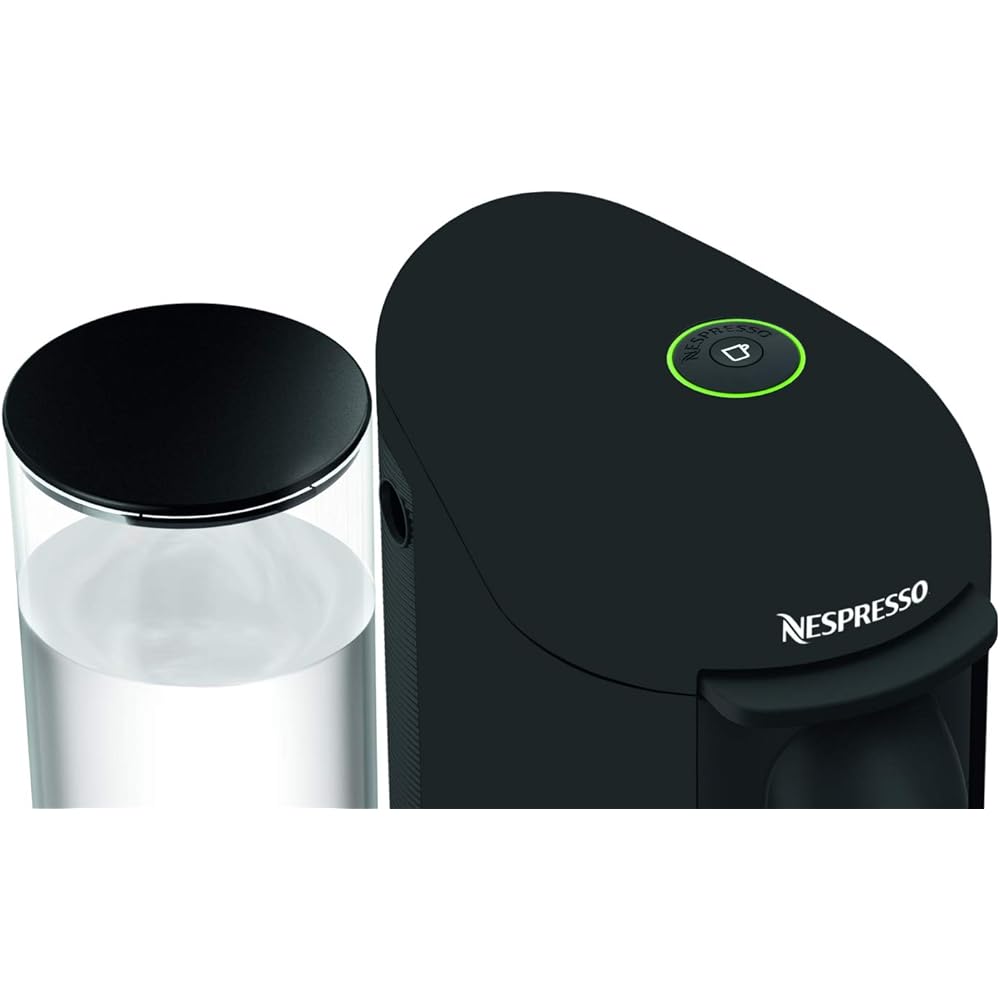 Machine à Café Nespresso Krups Vertuo Plus Noir Mat Cafetière Espresso YY3922FD : Cuisine et Maison