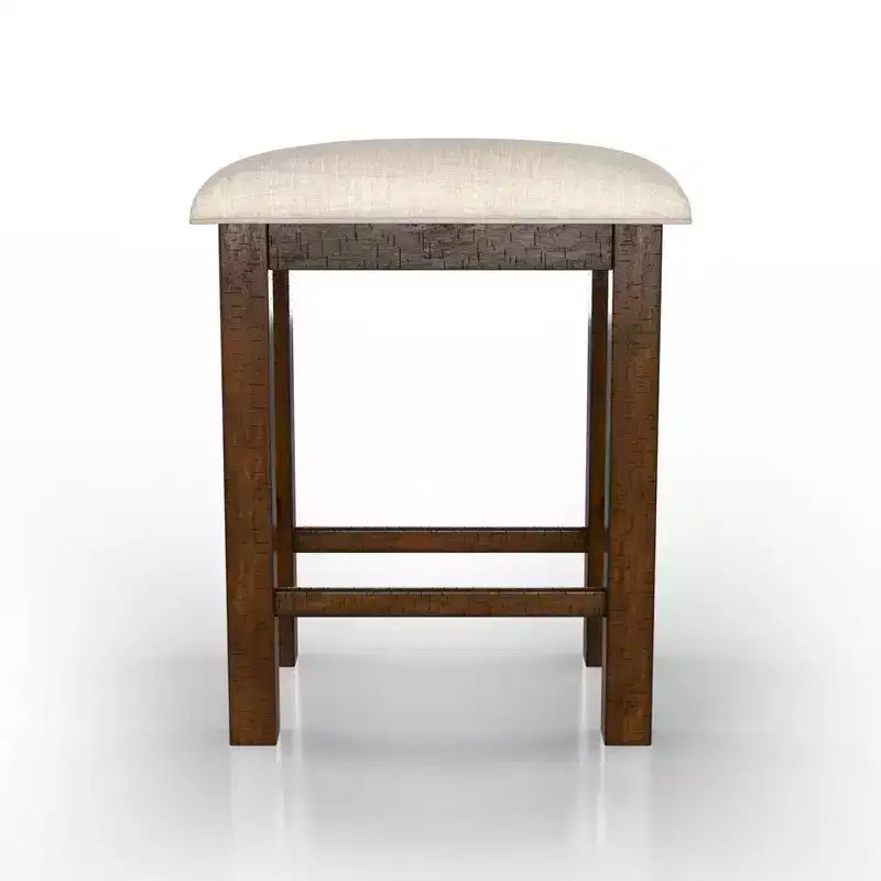 2pk 25" Foret Rustic Counter Height Barstools Rustic Oak - HOMES: Inside + Out