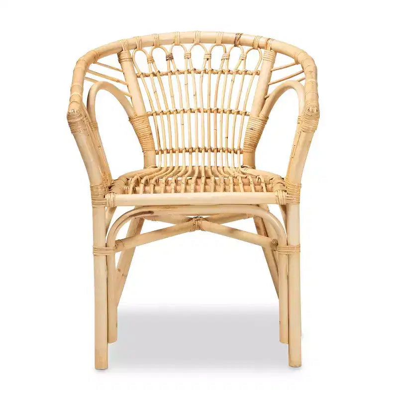 Kaka Rattan Dining Chair Natural/Brown - bali & pari