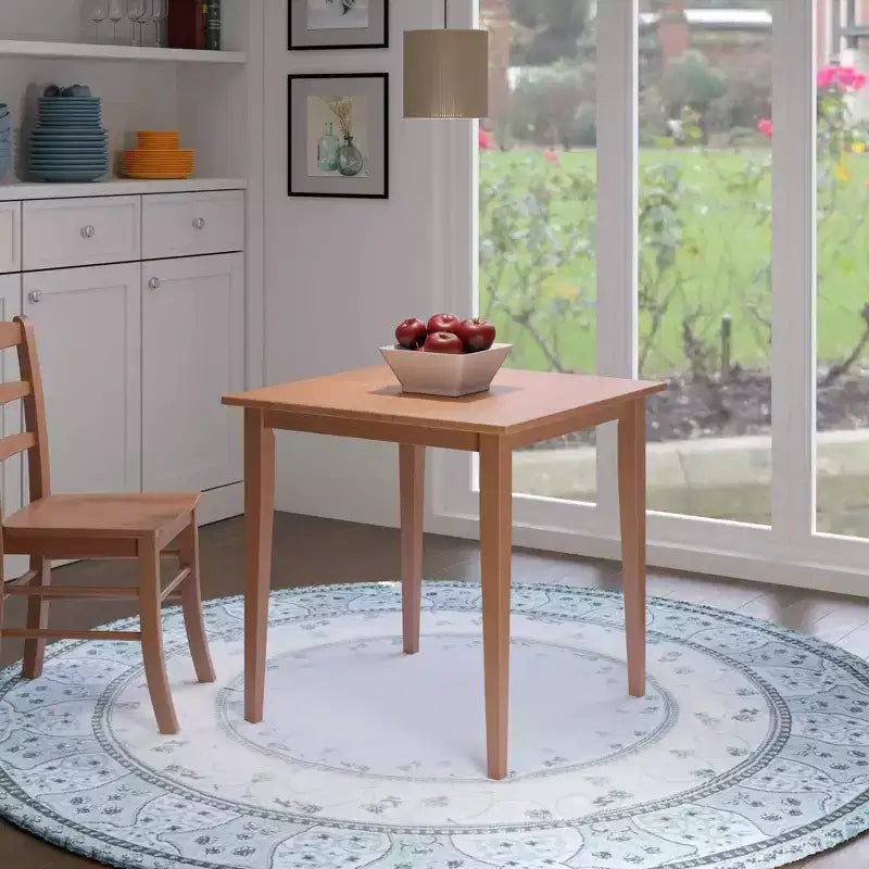 29.53" Groveland Square Dining Table Light Oak - Winsome
