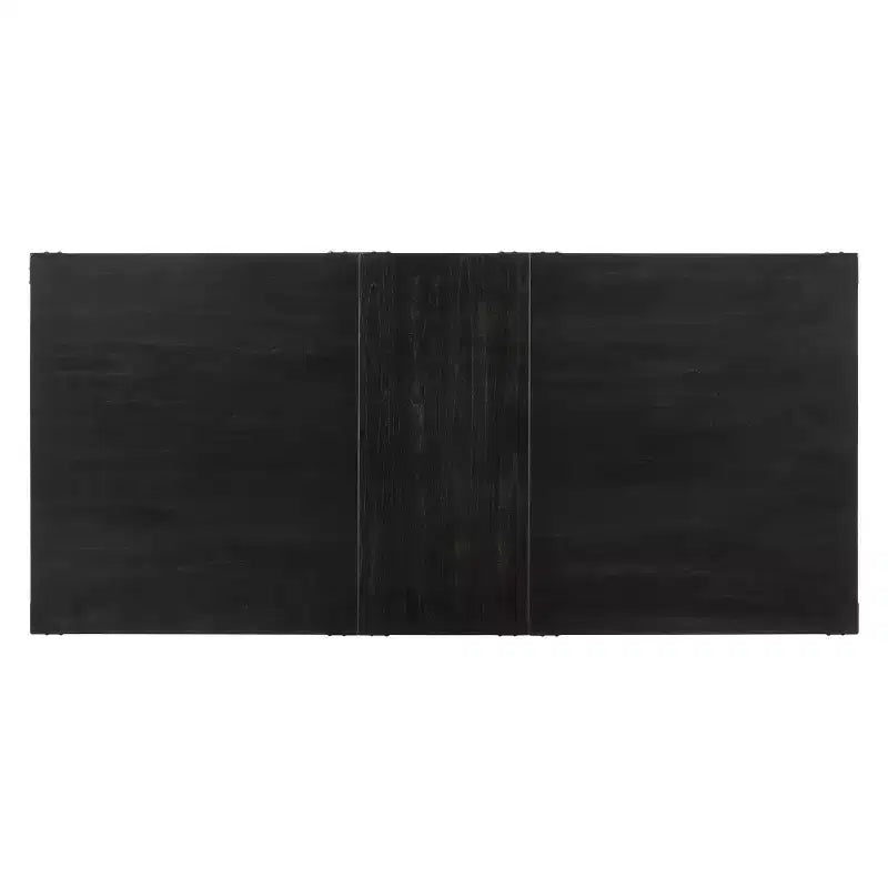 Morland Dining Table Vintage Black - Acme Furniture: Rectangular, Non-Extension, Seats 6