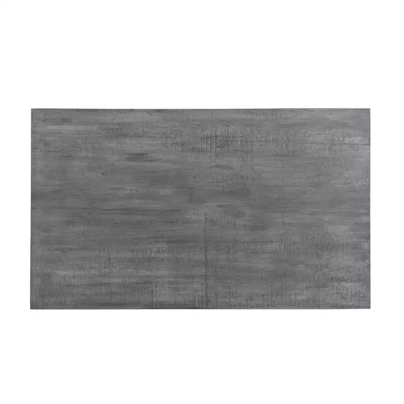 60" Raven Mango Wood Dining Table with Gold/Gray - Timbergirl