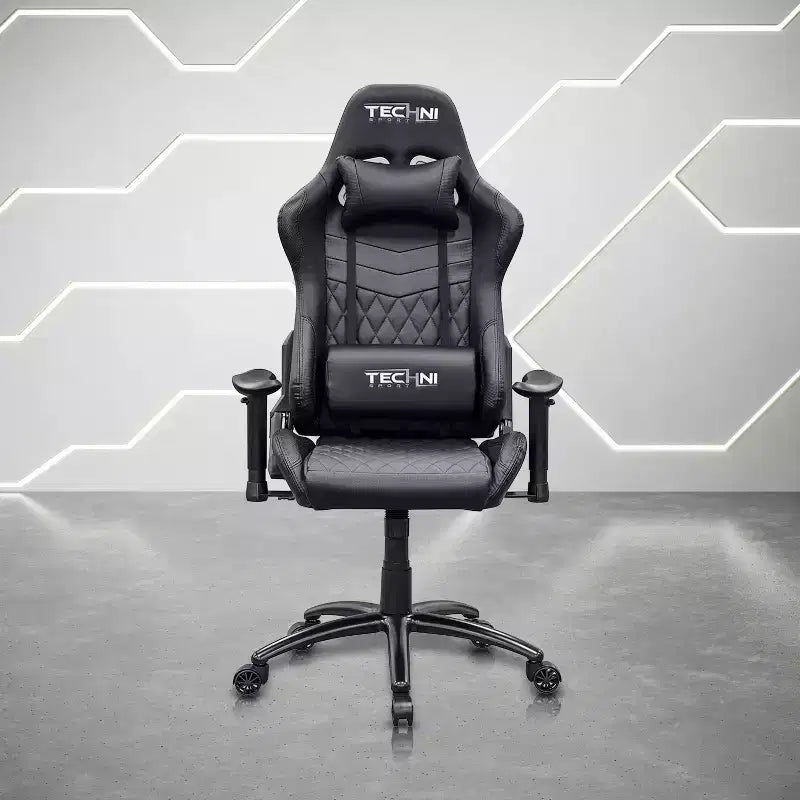 Ts-5100 Ergonomic High Back Racer Style Video Gaming Chair - Techni Sport: Swivel, Adjustable