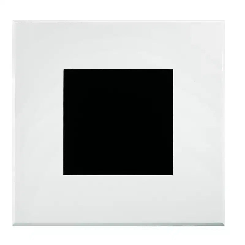 miBasics Manke Square Contemporary Modern Coffee Table White