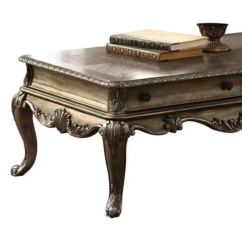 Acme Furniture Ragenardus Coffee Table Vintage Oak Finish