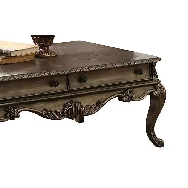 Acme Furniture Ragenardus Coffee Table Vintage Oak Finish