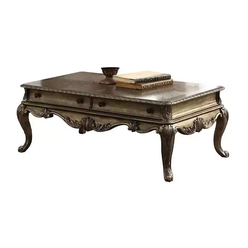 Acme Furniture Ragenardus Coffee Table Vintage Oak Finish