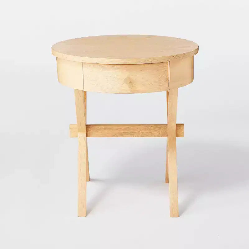 Wasatch Side Table with Drawer Light Natural - Threshold™ designed with Studio McGee Assembly Required