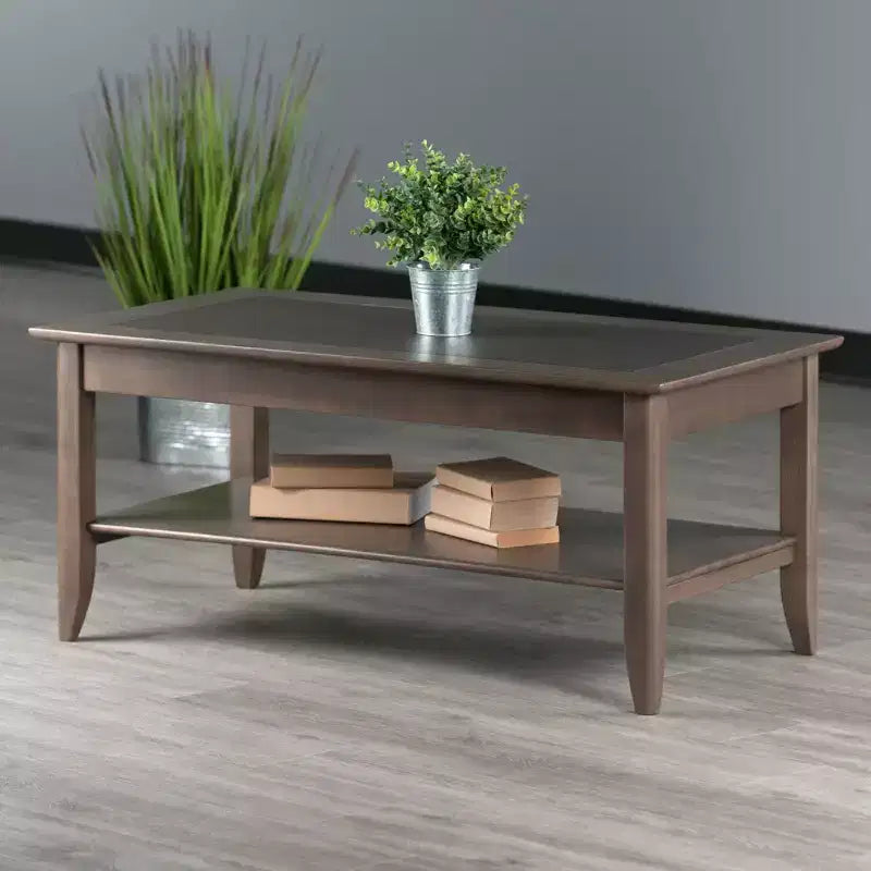 Santino Coffee Table Oyster Gray - Winsome