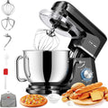 CHeflee Robot Pâtissier 1800W Robot Pétrin Professionnel 7.2 Litres Faible Bruit Robot de Cuisine Multifonction avec Fouet,Batteur,Crochet,Bol d'Acier Inoxydable,6 Vitesses ﻿ : Cuisine et Maison