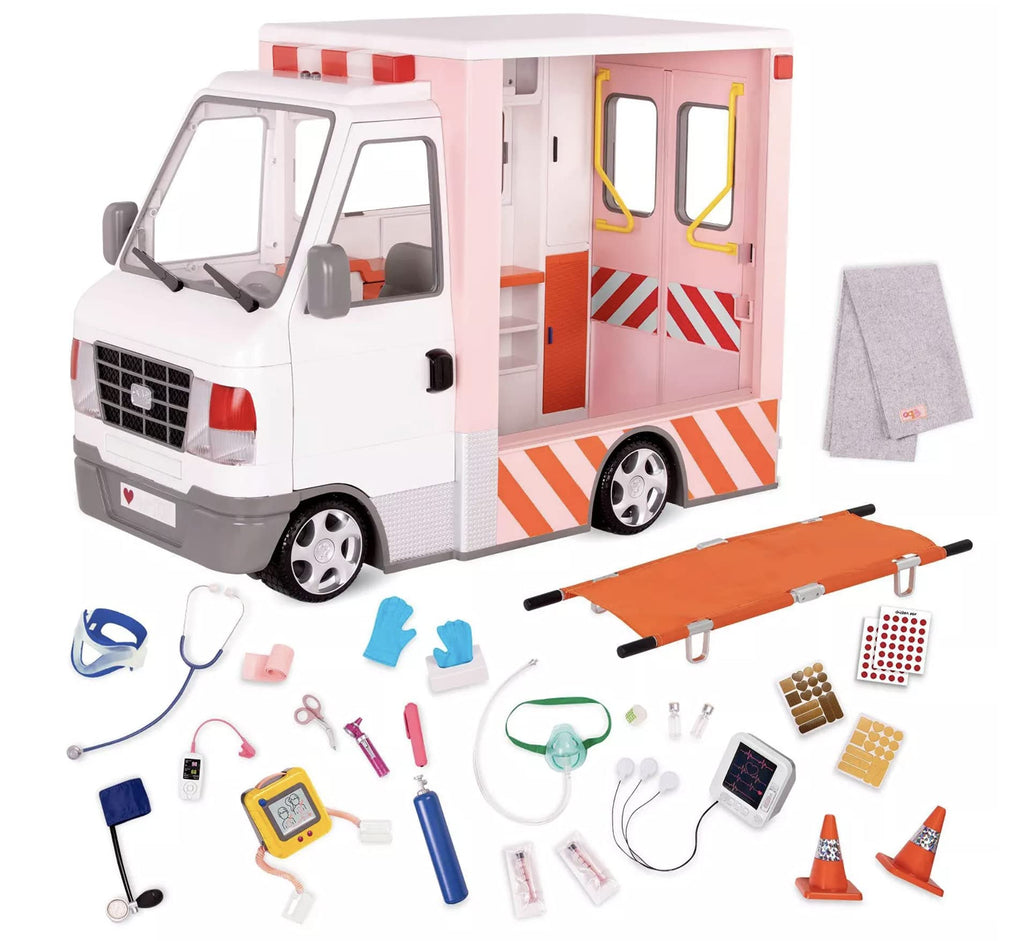Our Generation Ambulance Playset Electronics