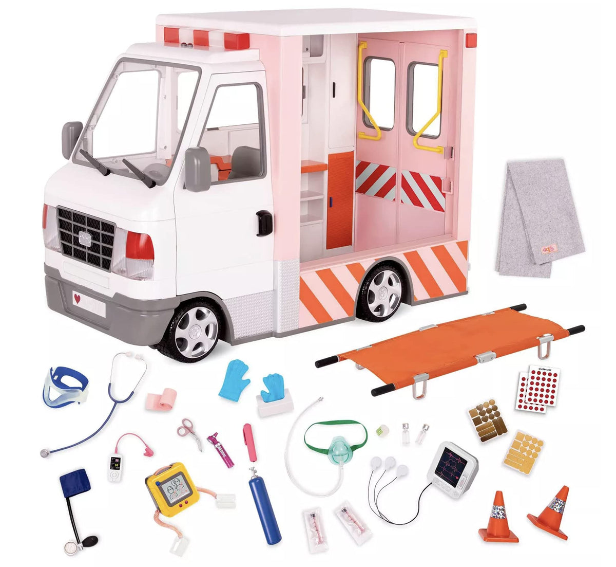 Our Generation Ambulance Playset Electronics