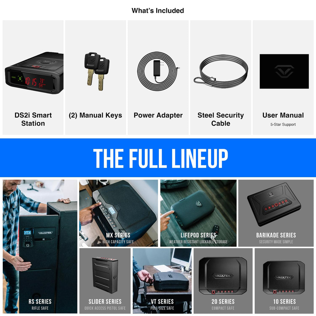 VAULTEK Station Biometric Bluetooth Wireless