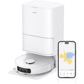 MOVA E30 Ultra Robot Aspirateur Laveur avec Vidage Automatique, Nettoyage Automatique des Serpillières, Technologie RoboSwing, Levage des Serpillières à 10,5 mm, Aspiration de 7 000 Pa : Cuisine et Maison