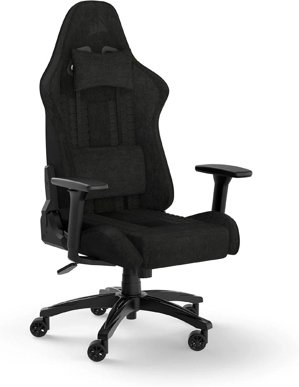TC100 Relaxed Fauteuil Gaming - Coussin Lombaire, Coussin Repose-Nuque Détachable en Mousse à Mémoire de Forme