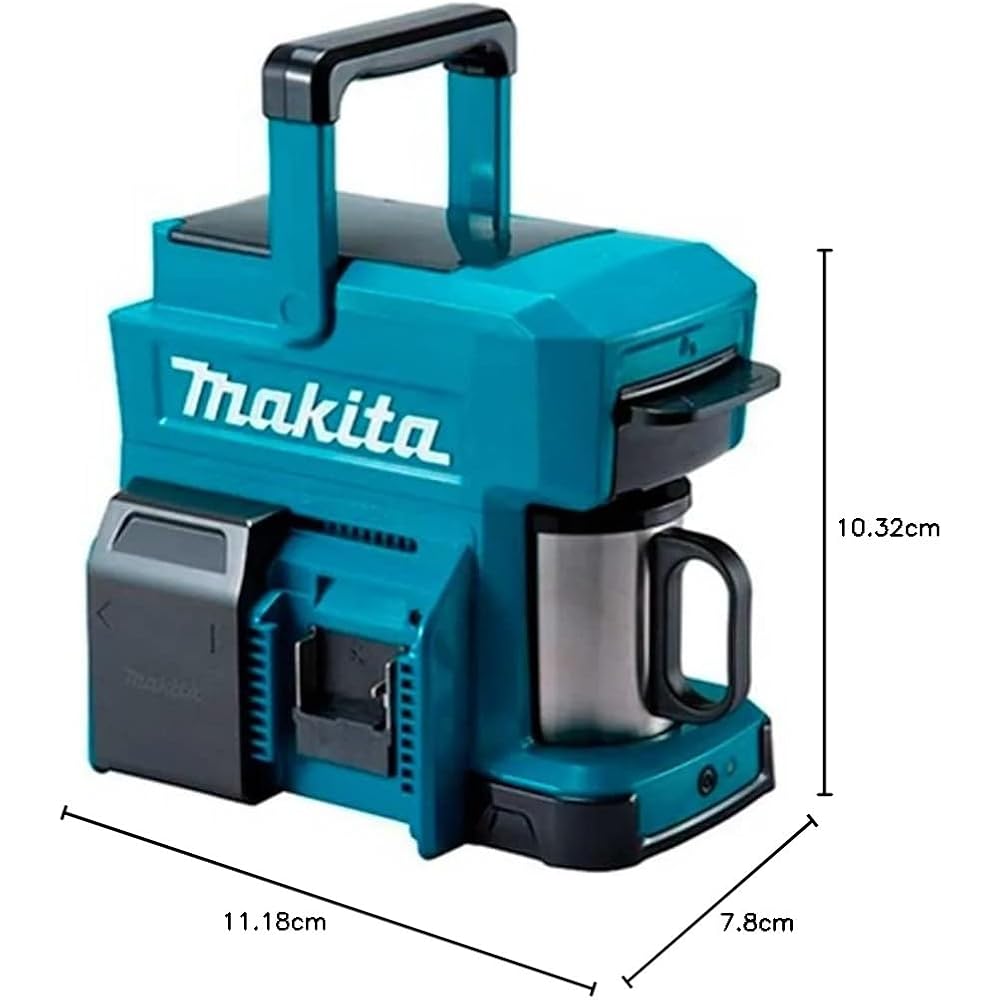 MACHINE À CAFÉ MAKITA 18 V OU 12 V LI-ION (PRODUIT SEUL) - DCM501Z : Cuisine et Maison