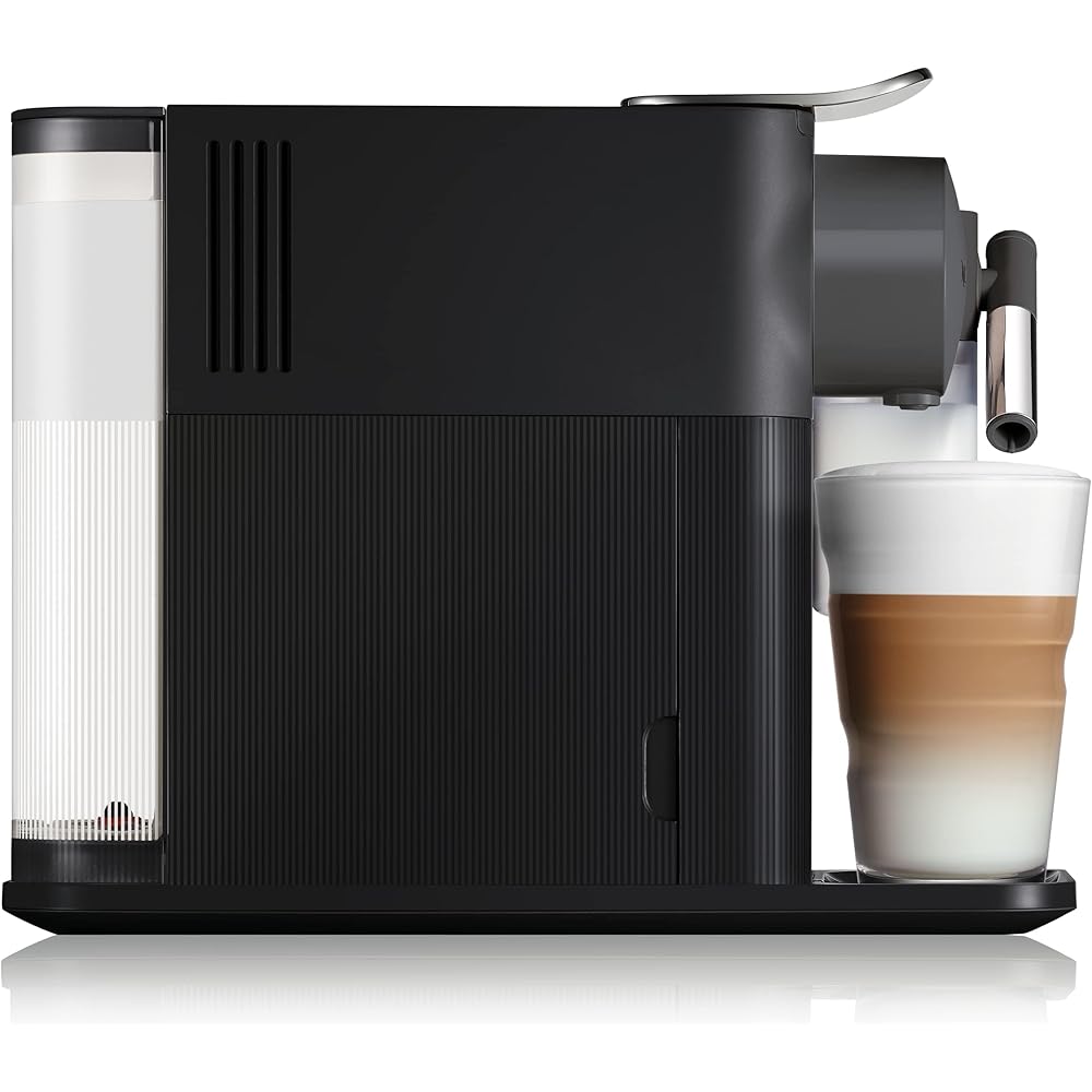 De'Longhi Nespresso Lattissima One Evo EN510.B, Machine a Café Capsule, Expresso et Cappuccino, 1450W, Noir : Cuisine et Maison