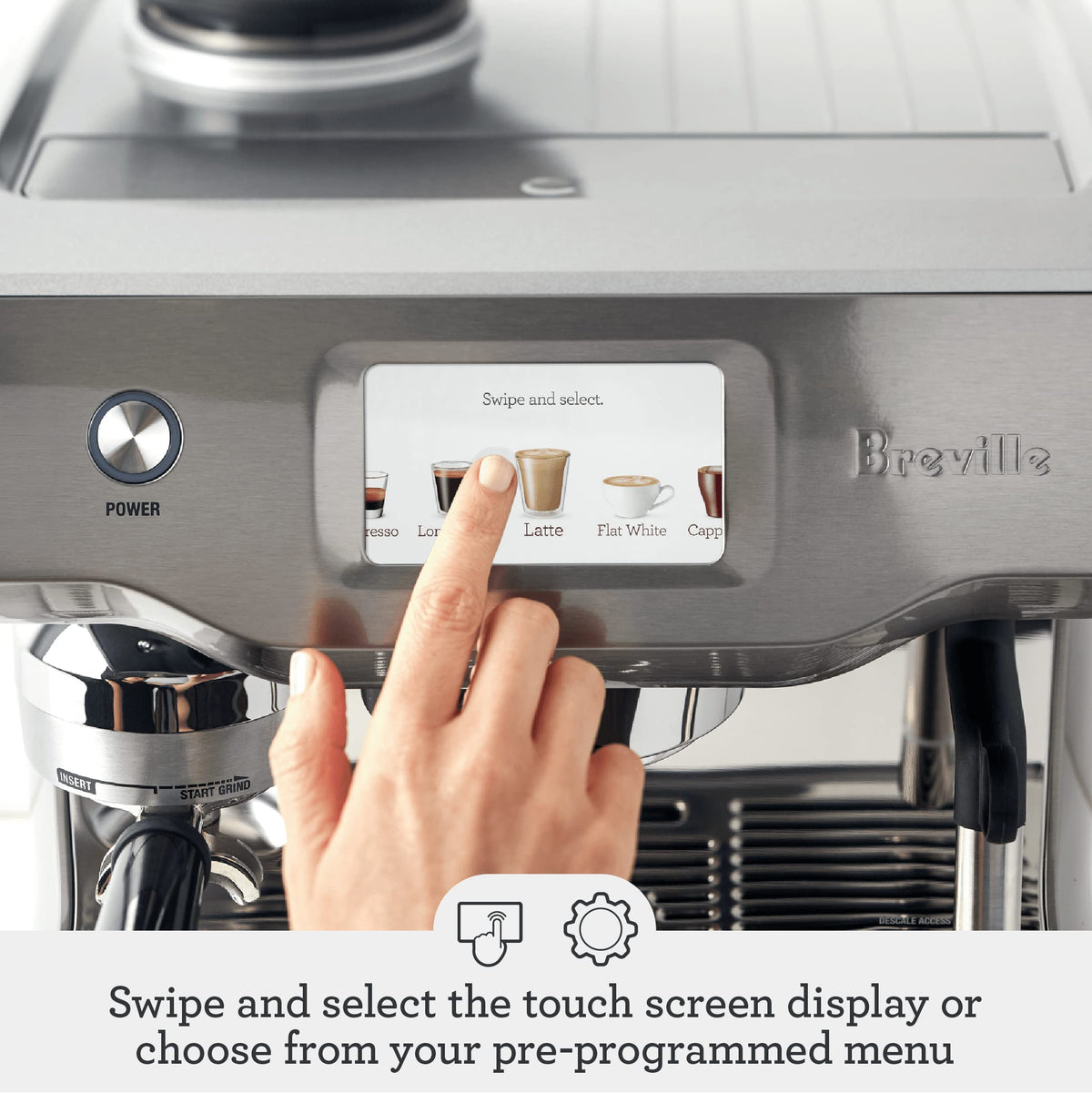 Breville Barista Touch Siebträgermaschine, BES990BSS