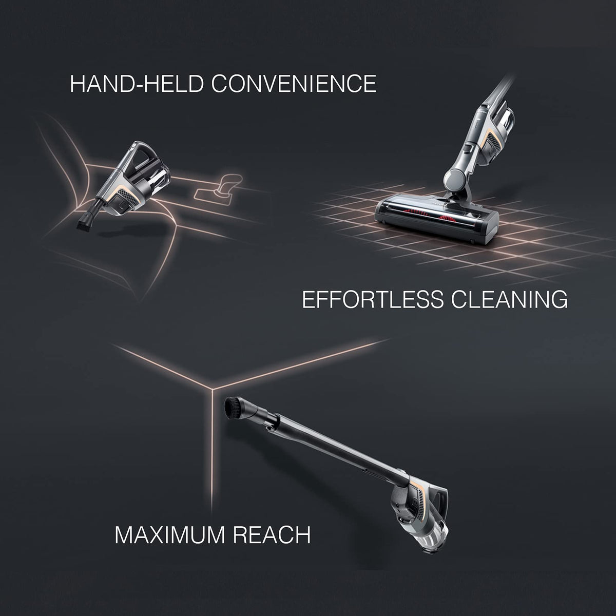 Miele Triflex Akku-Staubsauger, Graphit