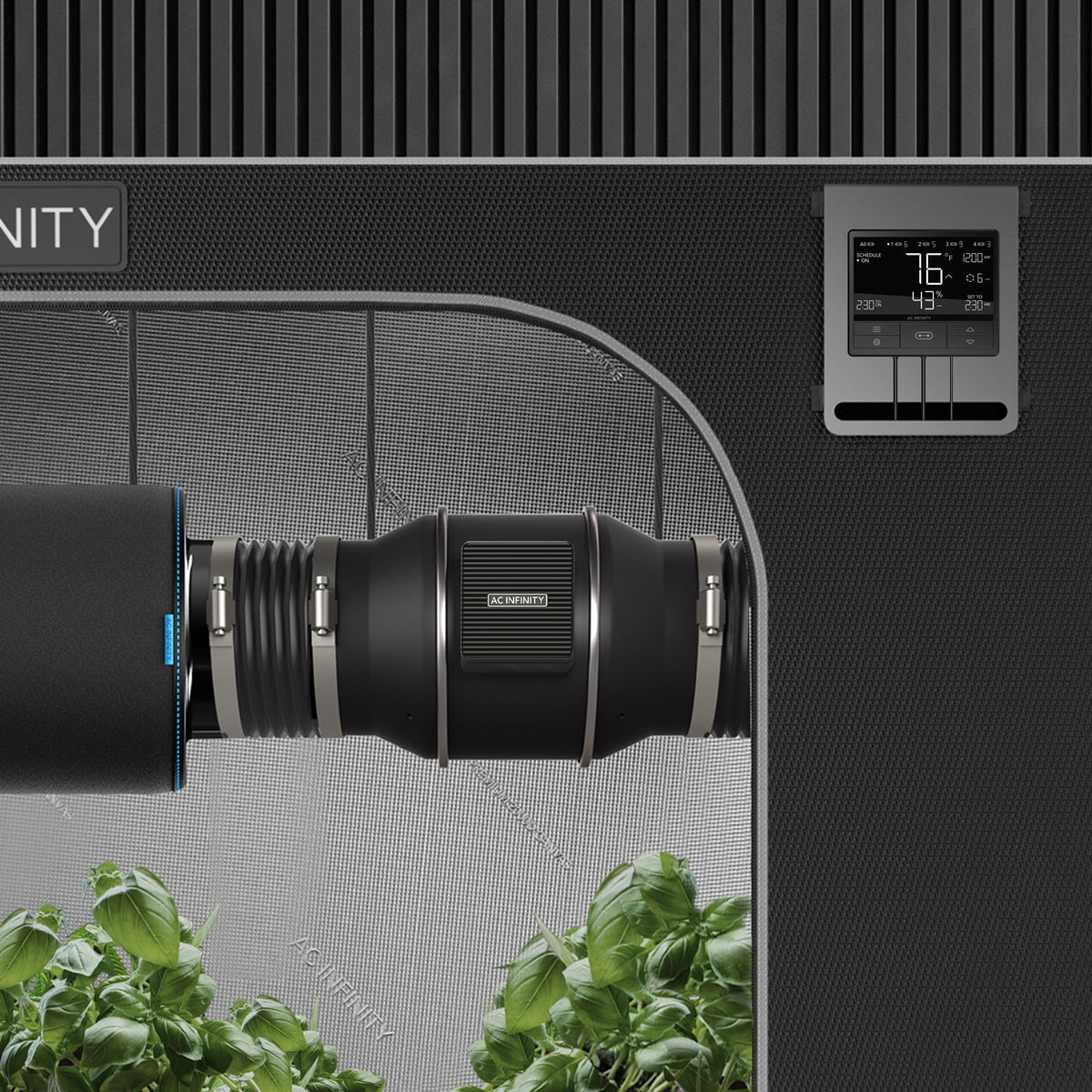AC Infinity Cloudline PRO Lüftungs-Set, 8 Zoll, mit Filter