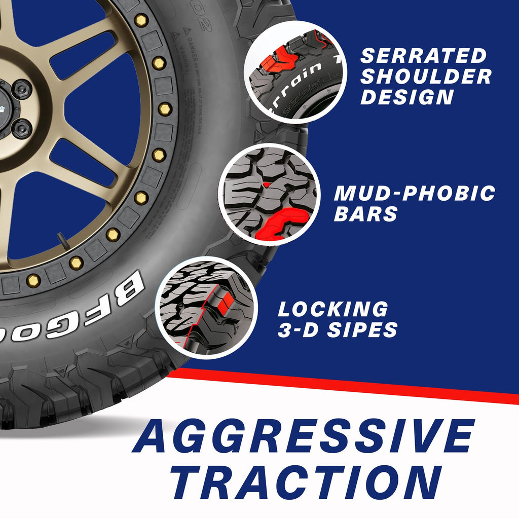 BFGoodrich All-Terrain T/A KO2 Reifen, LT265/70R17