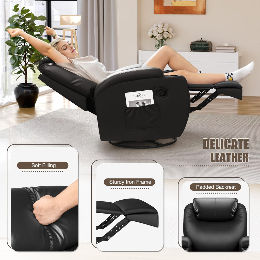 JUMMICO Relaxsessel mit Massage- & Heizfunktion