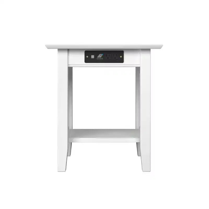 Nantucket End Table with Charger - AFI