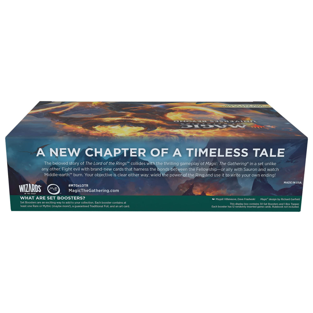 Magic Gathering Rings Middle Earth Booster
