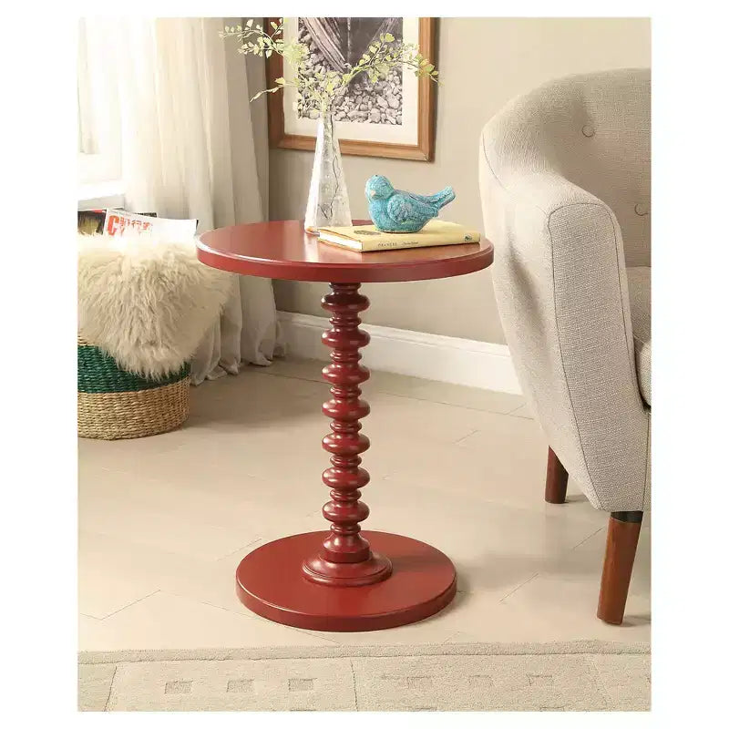 Acton Single Leg End Table - Acme
