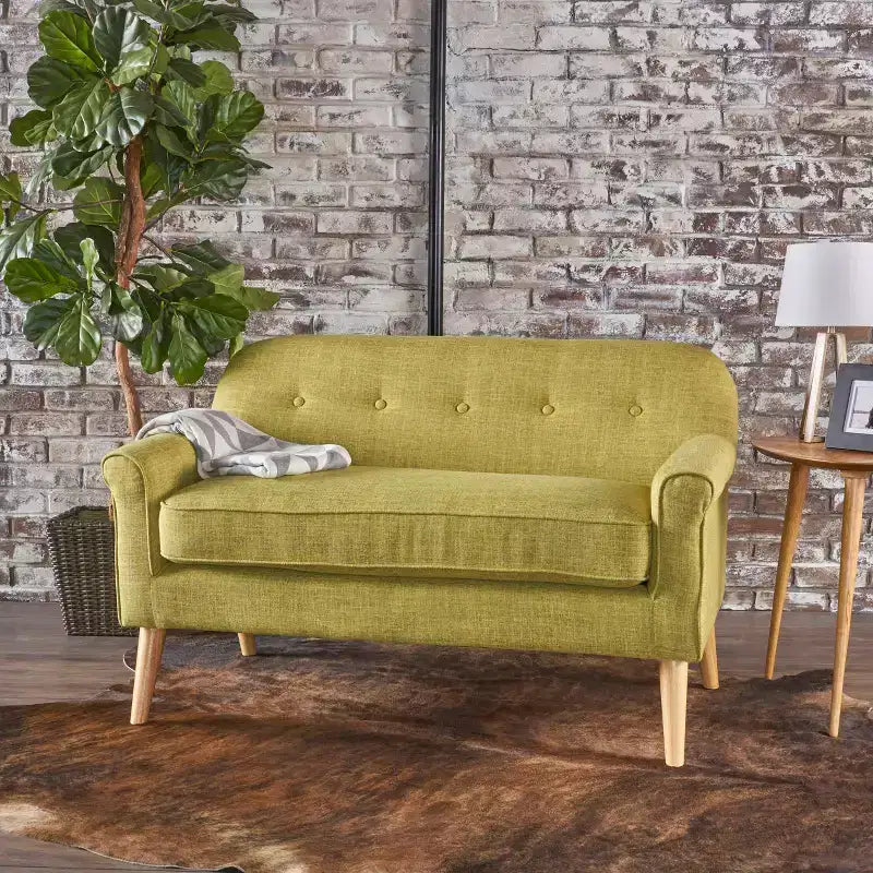 Mariah Mid-Century Loveseat - Christopher Knight Home