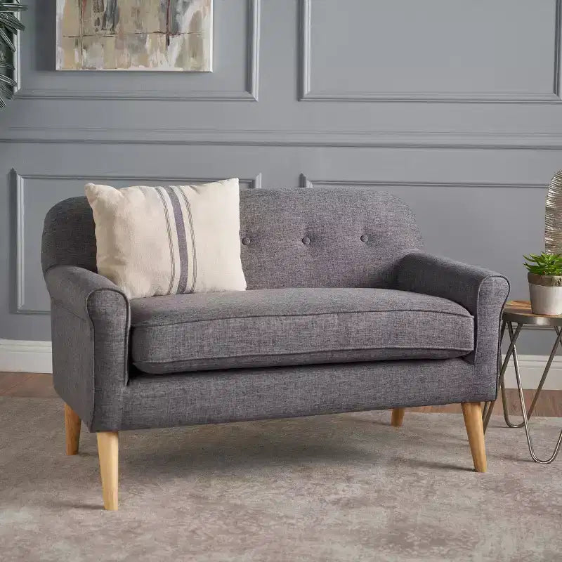 Mariah Mid-Century Loveseat - Christopher Knight Home