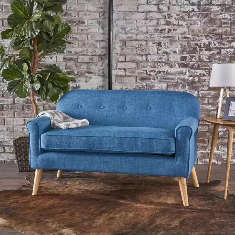Mariah Mid-Century Loveseat - Christopher Knight Home