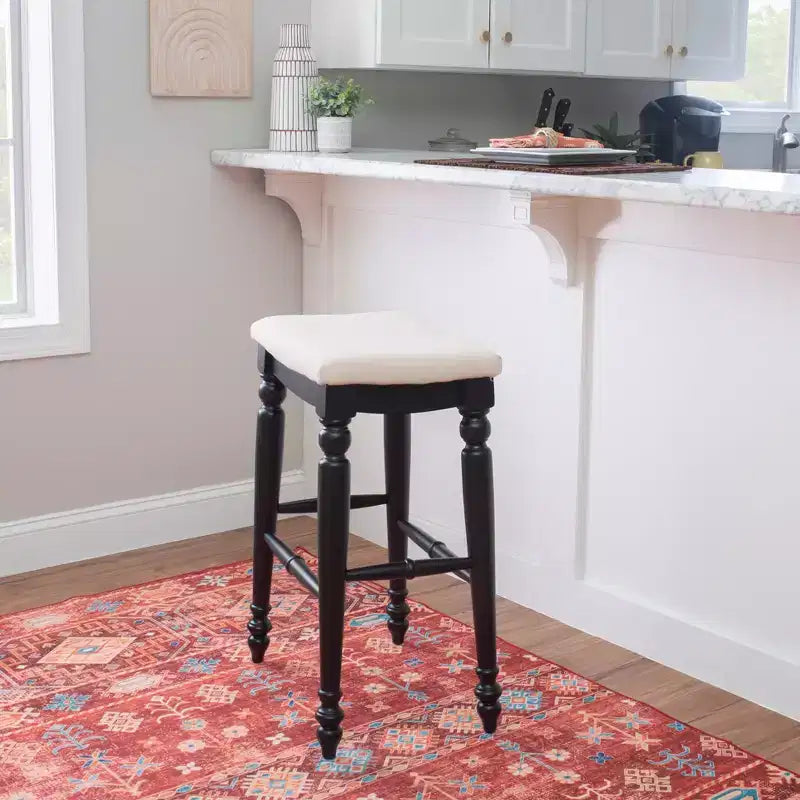Marino Backless Barstool Wood - Linon