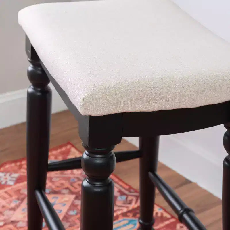 Marino Backless Barstool Wood - Linon