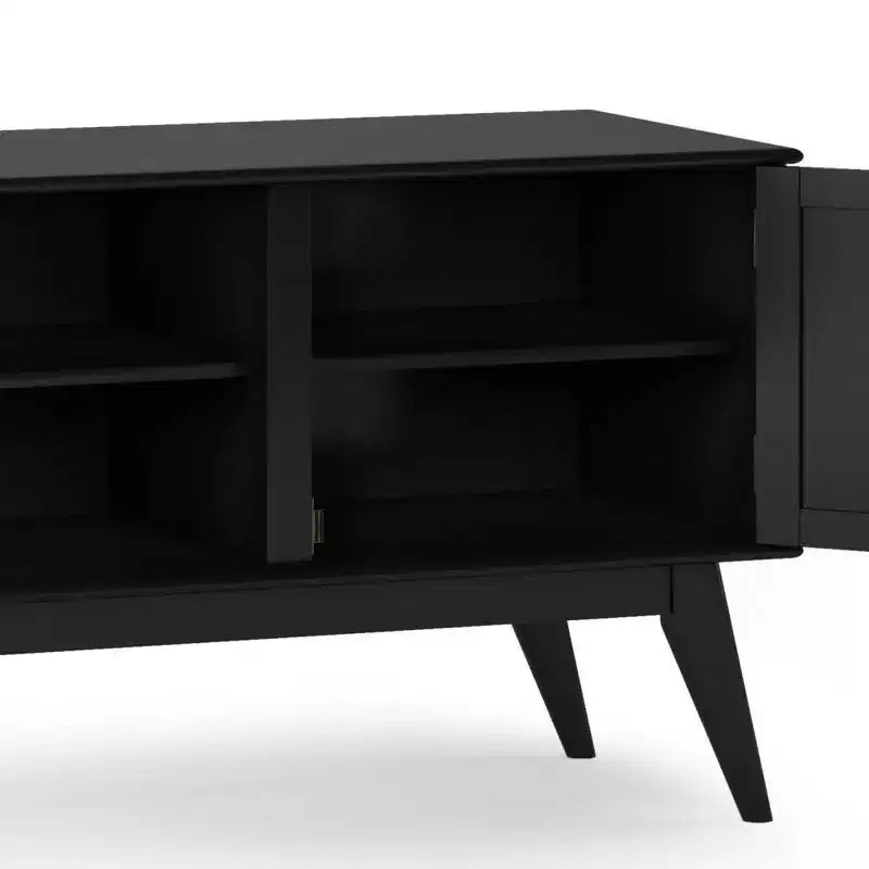 Tierney Solid Hardwood Mid-Century TV Stand for TVs up to 66 - WyndenHall