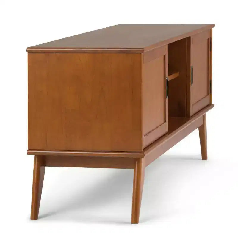 Tierney Solid Hardwood Mid-Century TV Stand for TVs up to 66 - WyndenHall
