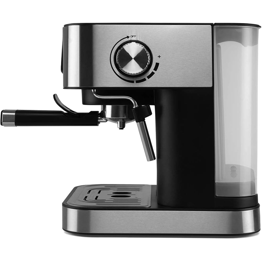 Orbegozo Ex 6000 - Cafetière à expresso et à cappuccino, pression de 20 bar, réservoir de 1,5 l, convient pour les dosettes, 1050 W, noir : Orbegozo: Cuisine et Maison