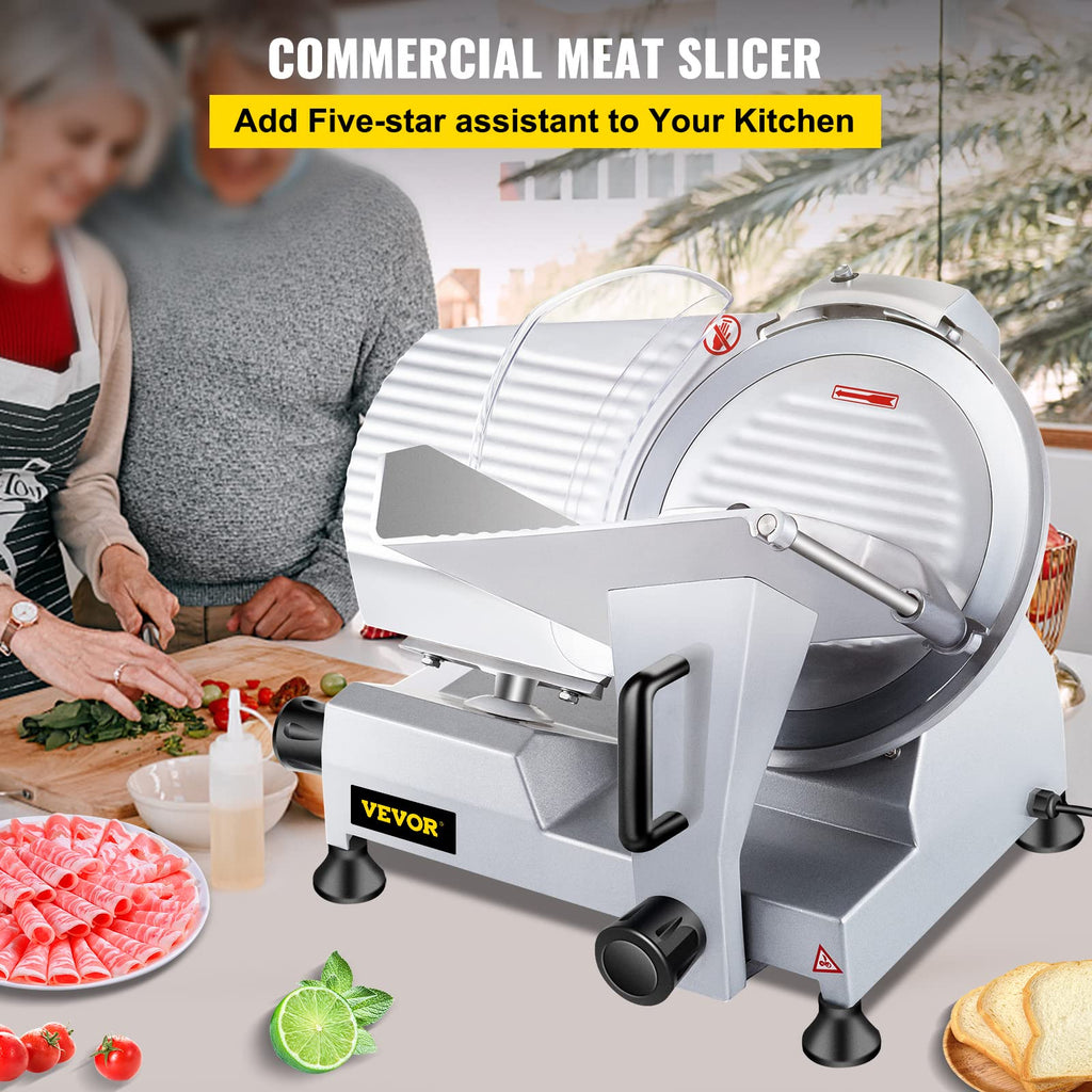 VEVOR Commercial Meat Slicer Semi Auto