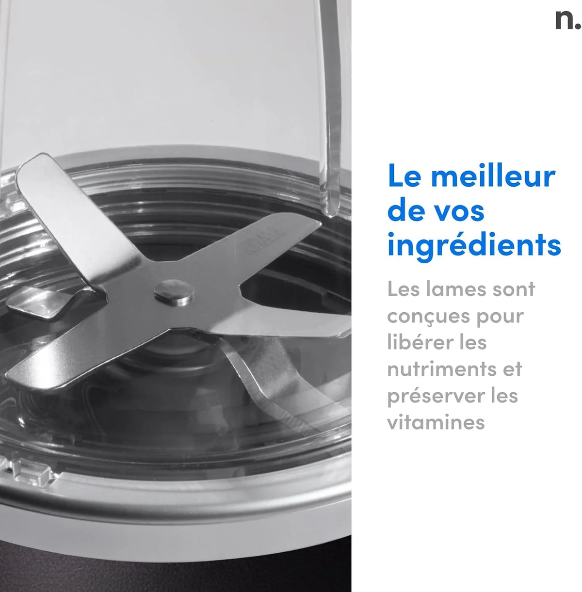 Pro 1200 Blender multifonctions électrique, puissance 1200w, NB120MB