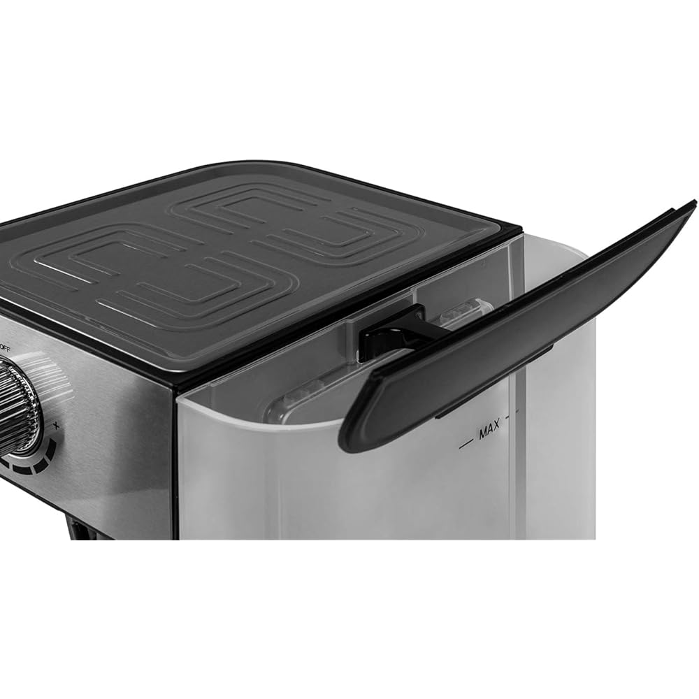 Orbegozo Ex 6000 - Cafetière à expresso et à cappuccino, pression de 20 bar, réservoir de 1,5 l, convient pour les dosettes, 1050 W, noir : Orbegozo: Cuisine et Maison