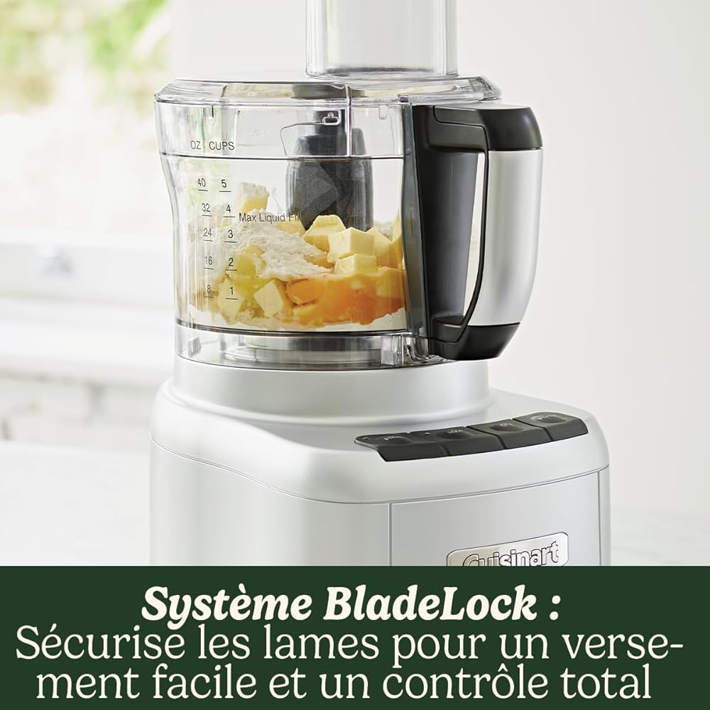 Cuisinart Robot de cuisine Easy Prep Pro avec 7 fonctions de préparation | Multifonctionnel | Grand et petit bols de travail | Lame à hacher et disques à couper en dés | Compatible lave-vaisselle : Cuisine et Maison