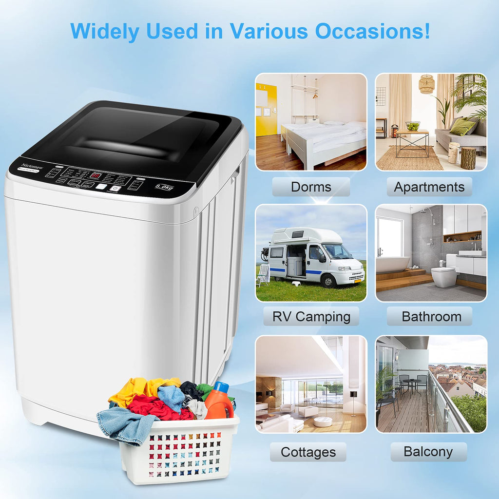 17 8Lbs Portable Washing Programs Apartment