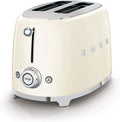 Grille-pain 2 Tranches TSF01CREU, 6 Niveaux de Brunissage, 950 W, Crème