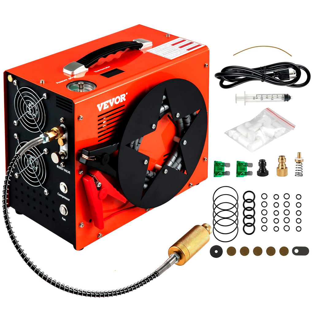 VEVOR PCP-Kompressor, 300 bar, 12V/220V