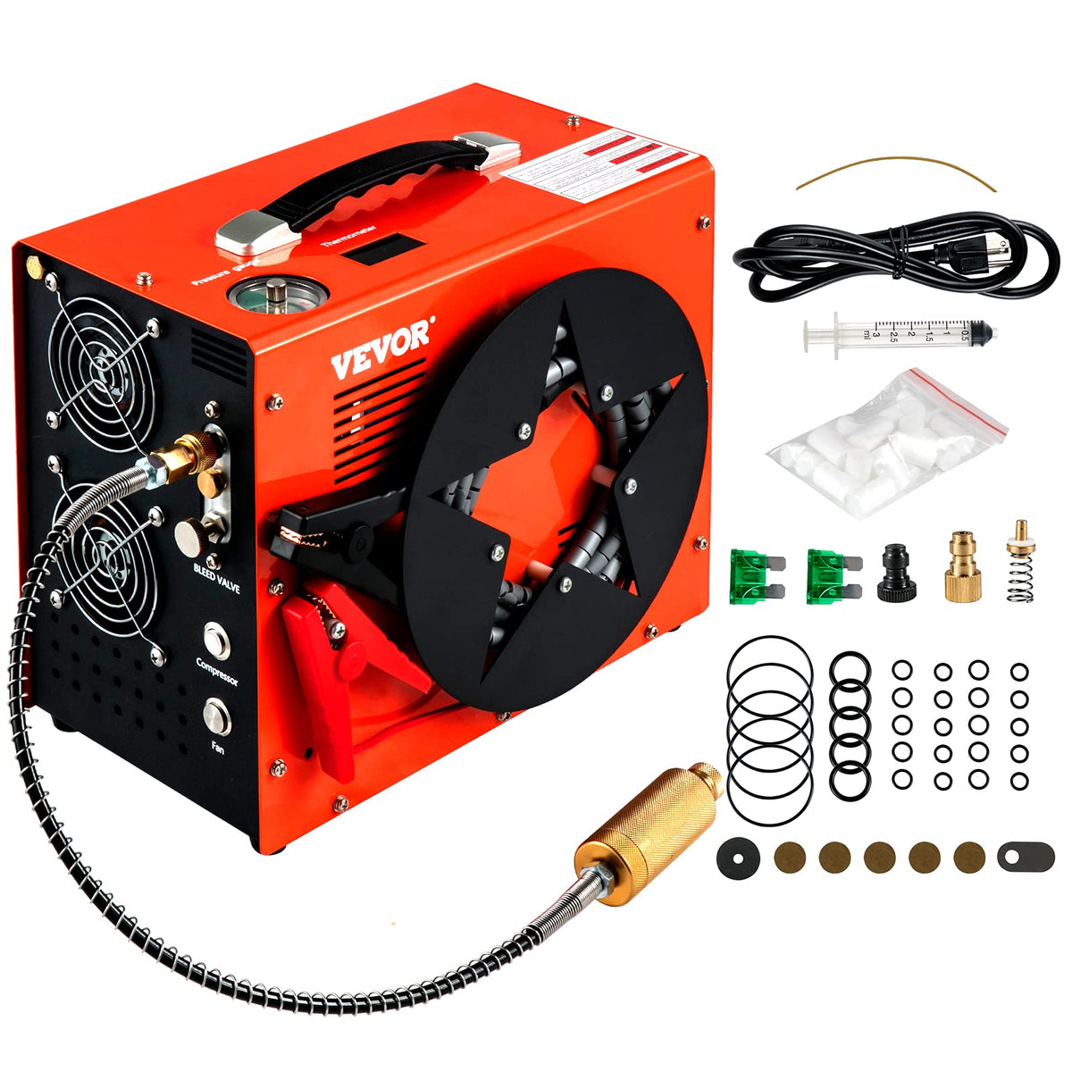 VEVOR PCP-Kompressor, 300 bar, 12V/220V