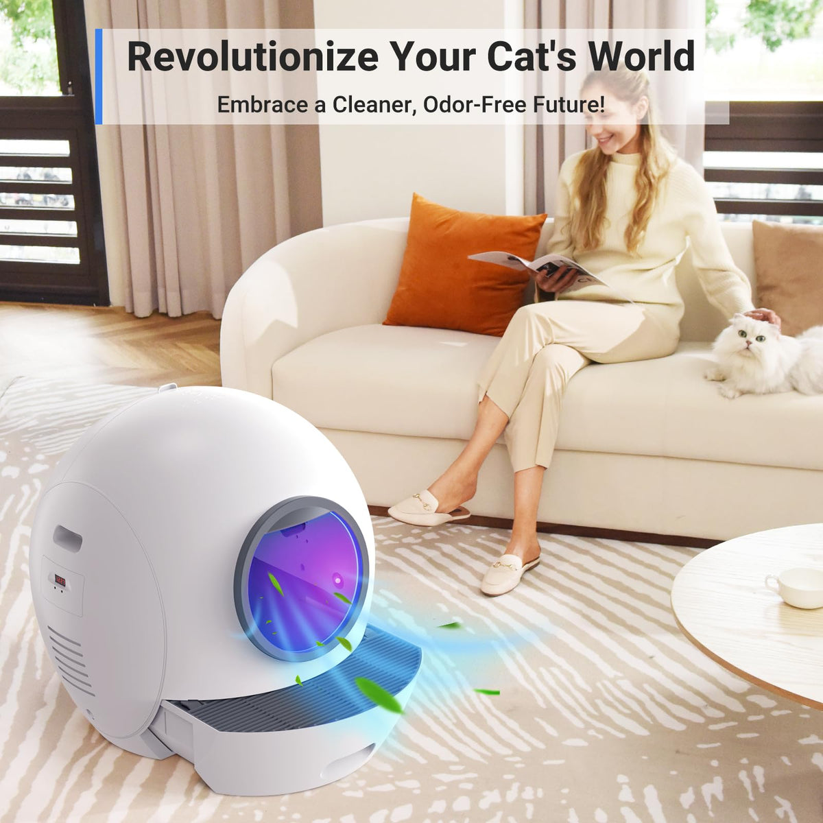 Self Cleaning Litter Box 2Packs
